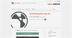 Desktop Screenshot of nukepedia.com