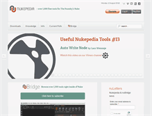 Tablet Screenshot of nukepedia.com